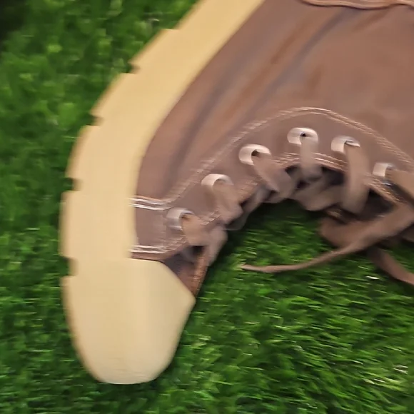 Converse Brown Canvas High-Top Sneakers - Picture 5 of 7